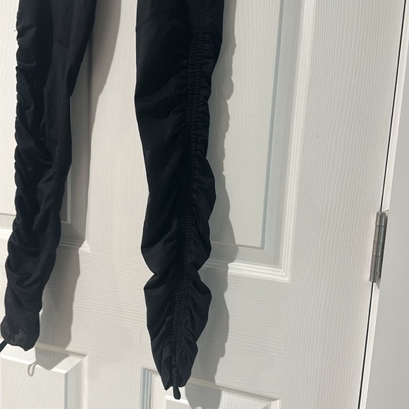 Fabletics Mixed Media Black Legging - Picture 2 of 9